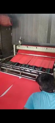 Non Woven Roll Cutting Machine